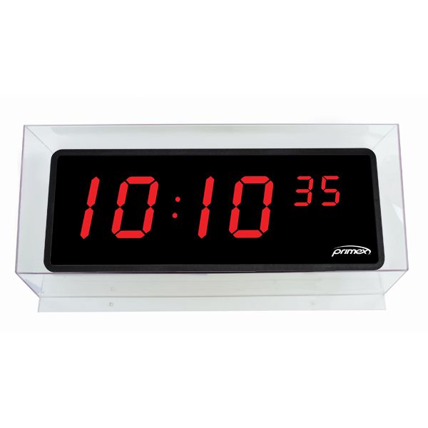 Clear Polycarbonate Guard for Digital Clocks with Gasket