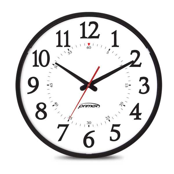WiFi Analog Clock - Plastic Frame, 120V AC