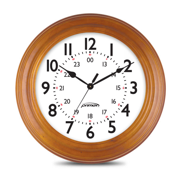 ◆CITIZEN 掛け時計 RADIO CONTROLLED 150 Analog_Clock-Honey_Wood_Frame-