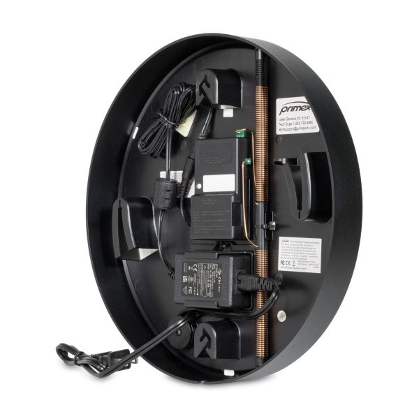 72MHz Radio Analog Clock - Plastic Frame, 120V AC – Primex Sync