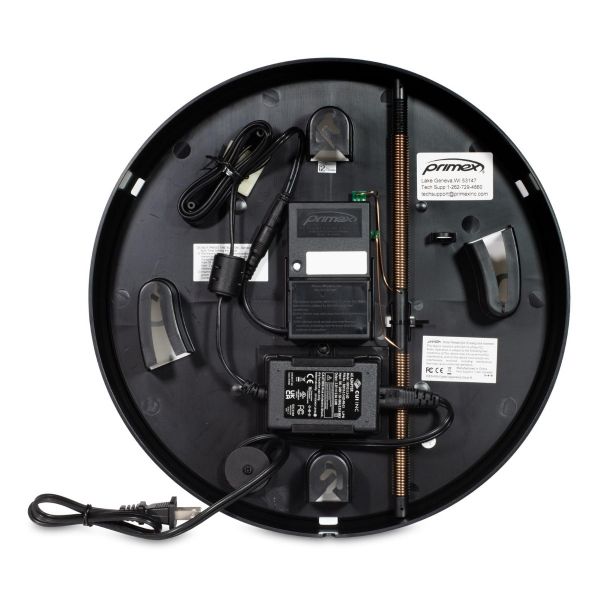 【Rick】計14ml 72MHz Radio Analog Clock - Plastic Frame, 120V AC – Primex Sync