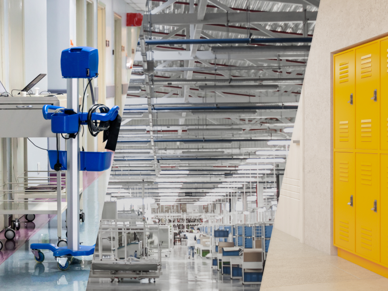 Primex Notify supports use cases across healthcare, manufacturing, and education.