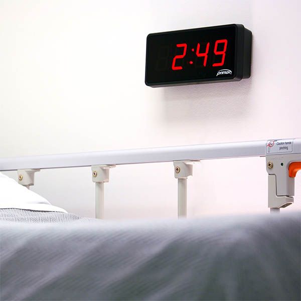 72MHz Radio LED Digital Clock, 4-Digit – Primex Sync