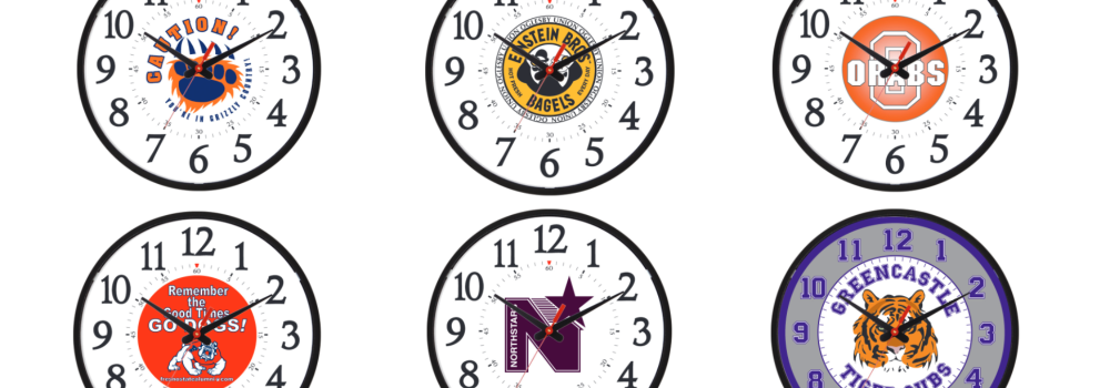 Examples of Primex Custom Clock Dials
